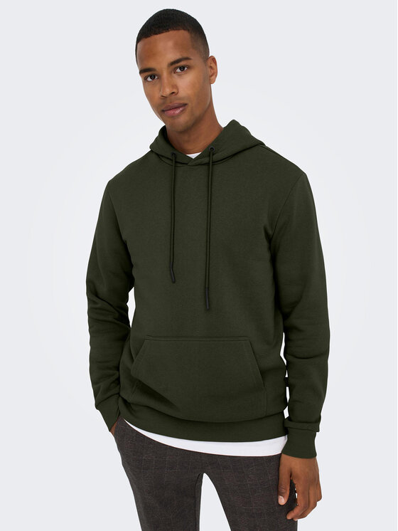 Only & Sons Only & Sons Bluză Cares 22018685 Verde Regular Fit