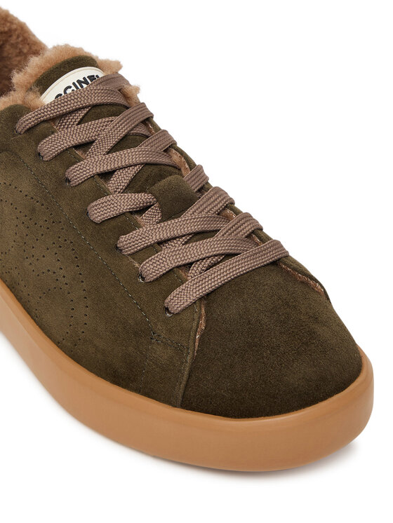 Coccinelle Coccinelle Сникърси 4 VKE 24 01 01 Тъмнозелен