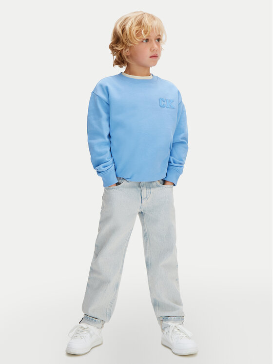 Calvin Klein Jeans Calvin Klein Jeans Džinsi LVCKSJC44B Gaiši zils Straight Fit