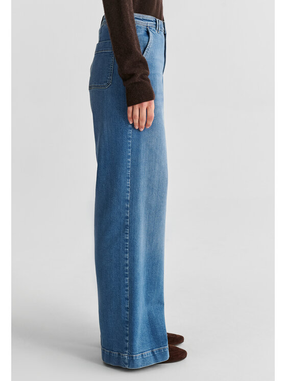TATUUM TATUUM Jeansy TAZONA Granatowy Wide Fit