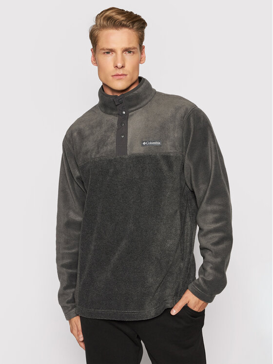 Columbia Fleecová mikina Steens Mountain 1861681 Sivá Regular Fit