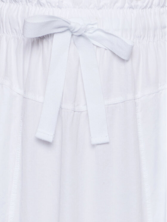 Gonna a trapezio Gonna Lunga D83196 Bianco Regular...