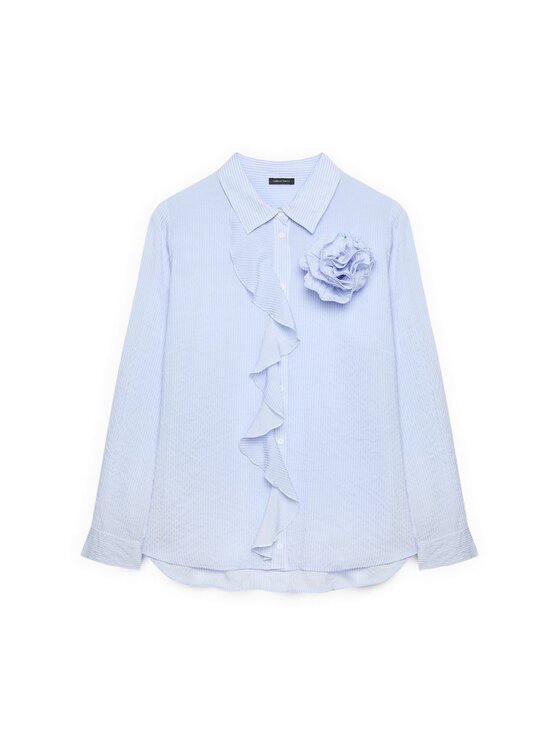 Fiorella Rubino Fiorella Rubino Camicia 5057T001462N0R4 Turchese Regular Fit
