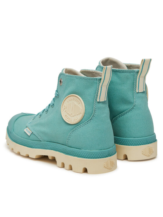 Palladium Palladium Schnürstiefeletten Pampa Duo Chrome 74470-384-M Türkisfarben