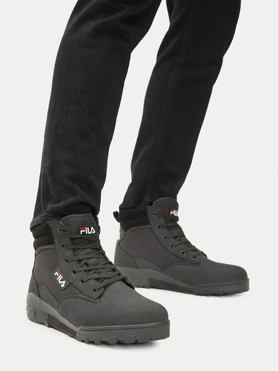 Fila Fila Schnürstiefeletten Grunge II Mid Wmn FFW0217.80010 Schwarz