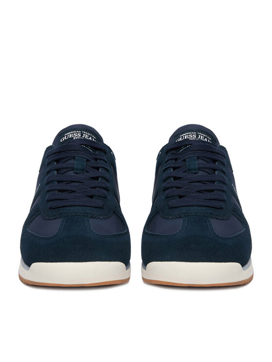 Guess Jeans Guess Jeans Sneakersy EO-DELAND-01 WE Granatowy