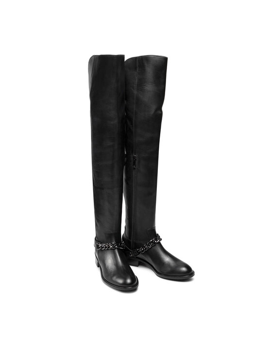 Solo Femme Solo Femme Combcsizma 33952-04-K50/K43-51-00 Fekete