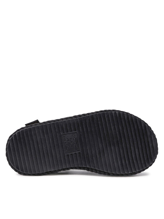Bohonomad Bohonomad Espadrile Bodrum Platform BOD.0020.PRS Crna