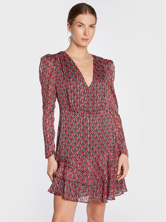 Liu Jo Liu Jo Коктейлна рокля CF2202 T3179 Розов Regular Fit