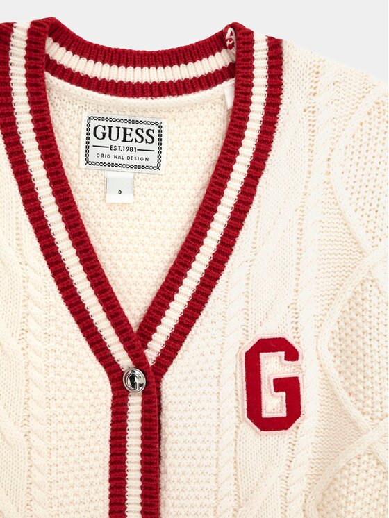 Guess Kids Guess Kids Sweter 180750 Beżowy Classic Fit