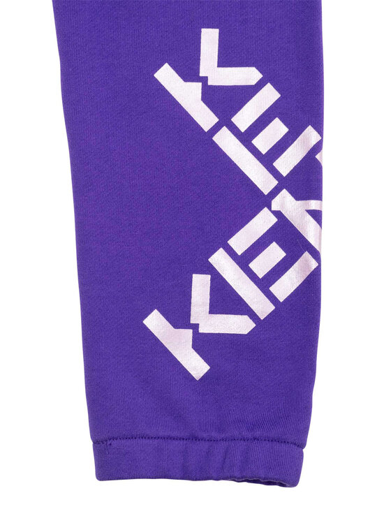 Kenzo Kids Pantaloni da tuta K14217 Viola Regular Fit Modivo