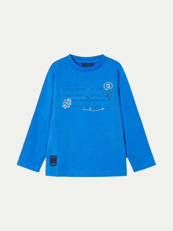 Mayoral Mayoral Bluse 4060 Blau Regular Fit