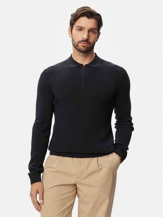 JOOP! Pulover Jk-02Wiktor 30103214 Bleumarin Regular Fit