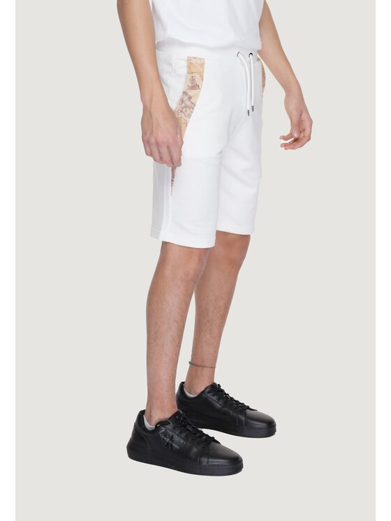 Alviero Martini Prima Classe Shorts da mare U 2904 UE77 Bianco Bermuda Fit Modivo