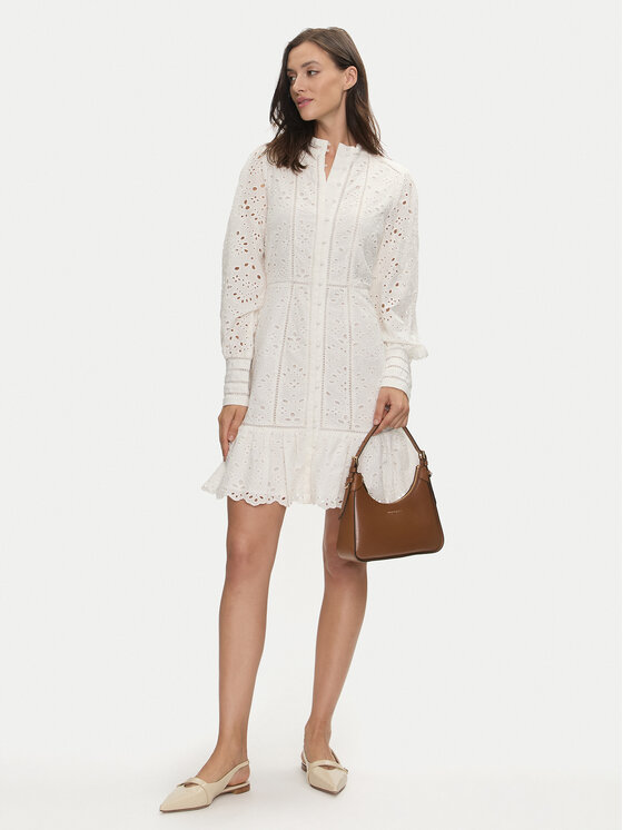 YAS YAS Coctailkleid Alessia 26034658 Weiß Regular Fit