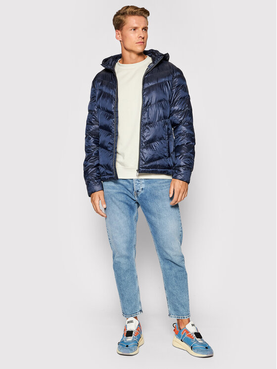 Giubbotto piumino M1YL45 WDZH2 Blu scuro Regular