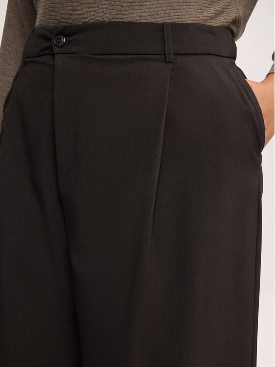 Fiorella Rubino Fiorella Rubino Spodnie materiałowe P063T005428N022 Brązowy Regular Fit