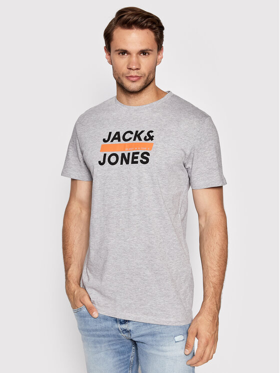 T-shirt Dan 12213767 Grigio Regular Fit