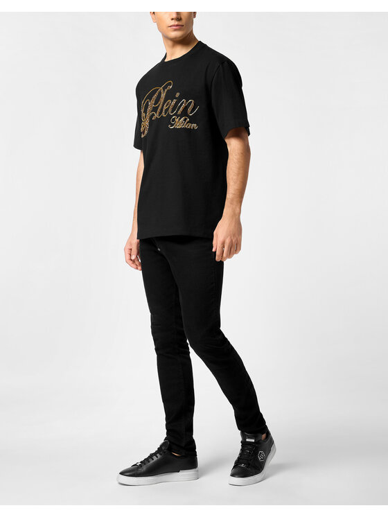 PHILIPP PLEIN PHILIPP PLEIN T-shirt 27057 Nero Regular Fit