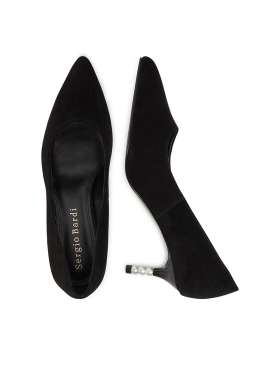 Sergio Bardi Sergio Bardi Pantofi cu toc subțire WYL3994-1Z-SB Negru