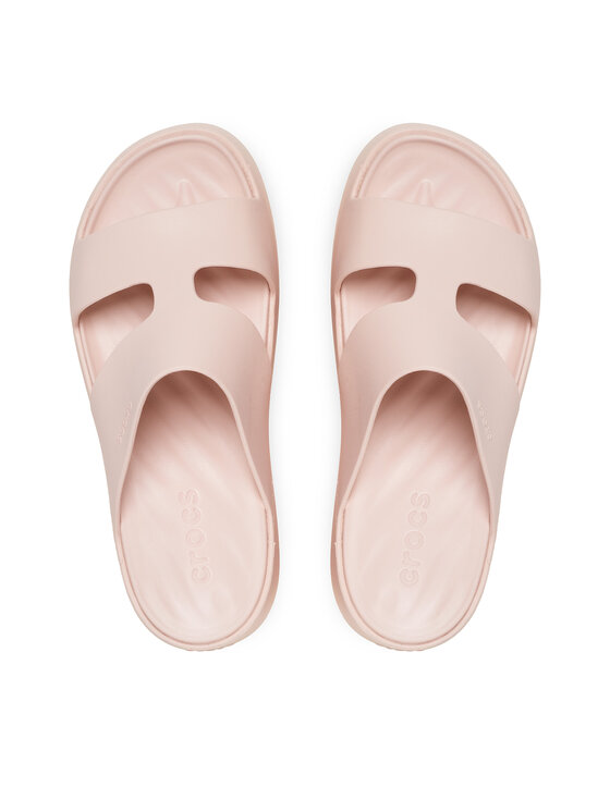 Crocs Crocs Šľapky Getaway Platform H-Strap 209409 Écru