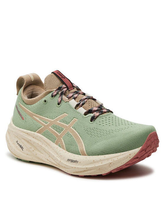 Asics Asics Маратонки за бягане Gel-Nimbus 26 Tr 1012B653 Зелен
