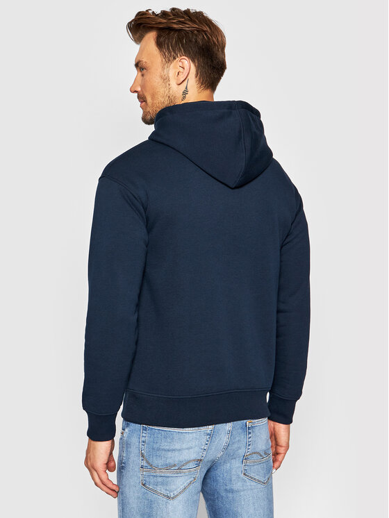 Felpa World 12194082 Blu scuro Regular Fit