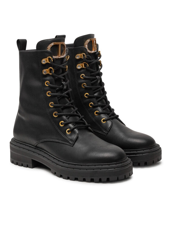 TWINSET TWINSET Trappers 242TCP072 Negru