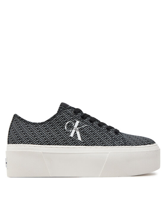 Calvin Klein Jeans Sneakers Flatform+ Cupsole Low Lace Cs Mr YW0YW01420 Negru