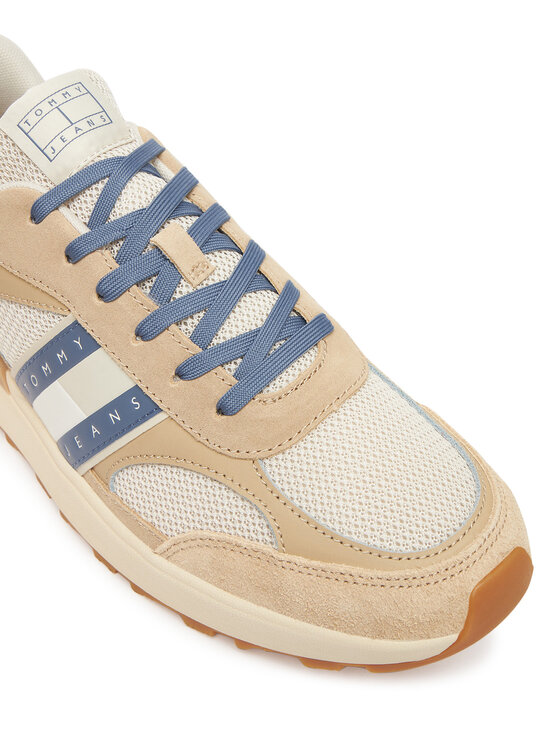 Tommy Jeans Tommy Jeans Sneakersy Tjm Technical Runner Ess EM0EM01537 Beżowy