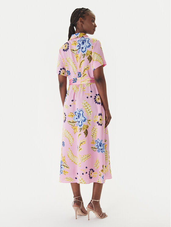 LOLA CASADEMUNT LOLA CASADEMUNT Сукня-сорочка LS2616088 Рожевий Regular Fit