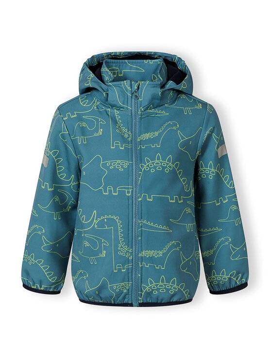 minoti minoti Kurtka przejściowa 29COAT210 Turkusowy Regular Fit