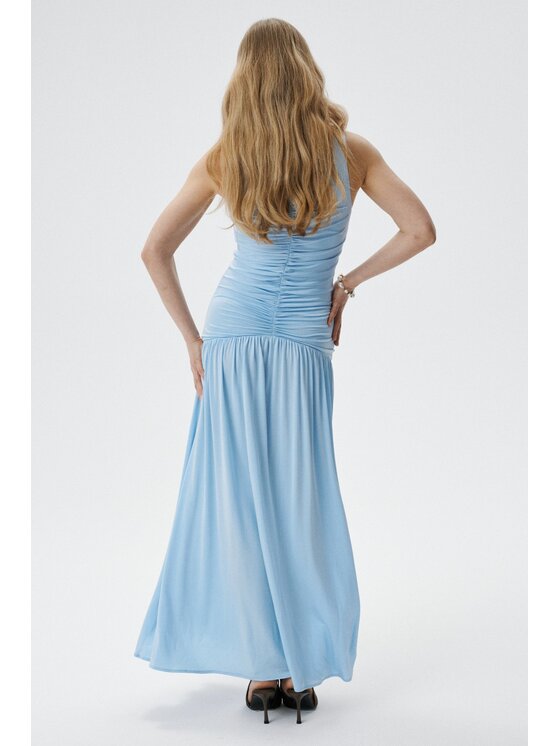 MARI PRETI MARI PRETI Vestito estivo Aurelia Blu Slim Fit