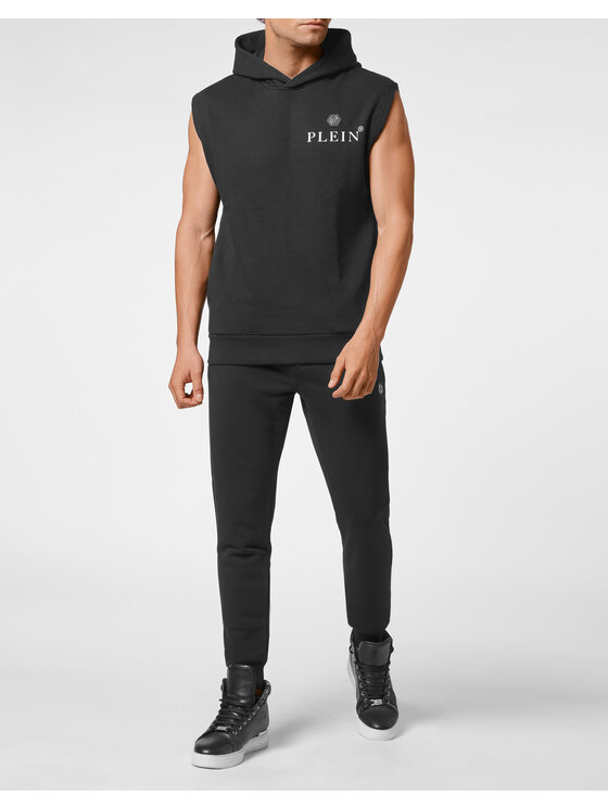PHILIPP PLEIN PHILIPP PLEIN Bluza 333 Czarny Regular Fit