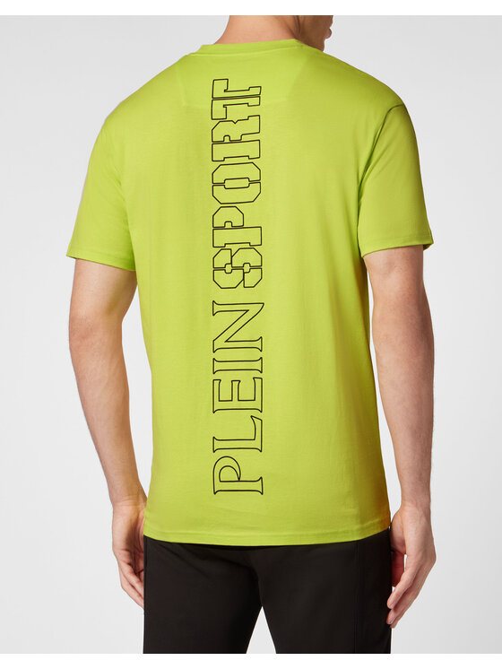 Plein Sport Plein Sport T-Shirt 9339 Żółty Regular Fit