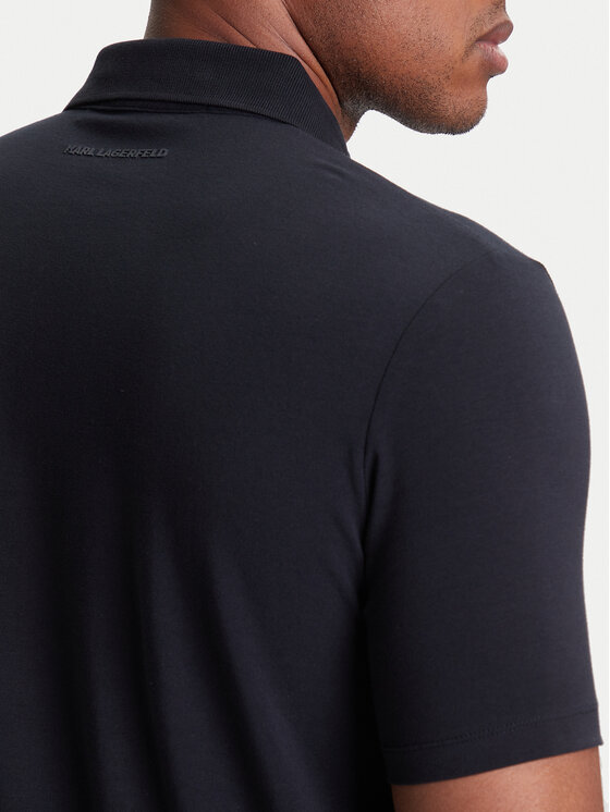 KARL LAGERFELD KARL LAGERFELD Polokošeľa 745750 553221 Tmavomodrá Regular Fit