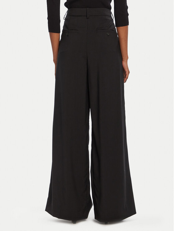 Weekend Max Mara Weekend Max Mara Pantaloni palazzo Adelfi 2525136072 Negru Wide Leg