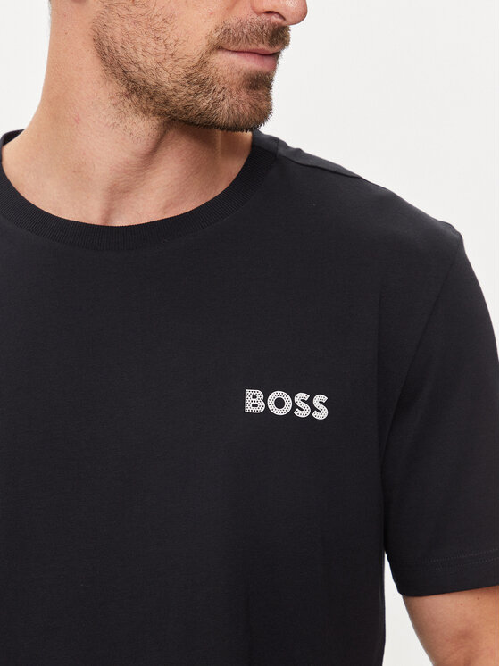 BOSS Boss T-krekls 50515620 Tumši zils Regular Fit