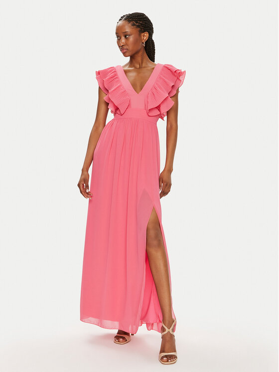 Rinascimento Rinascimento Coctailkleid CFC0119287003 Rosa Regular Fit