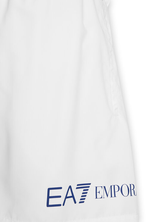 EA7 Emporio Armani EA7 Emporio Armani Badeshorts 7M002000 AF13049 M0304 Weiß Regular Fit