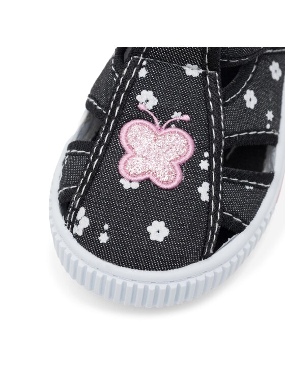 Nelli Blu Nelli Blu Bačkory CF2457-11. Černá