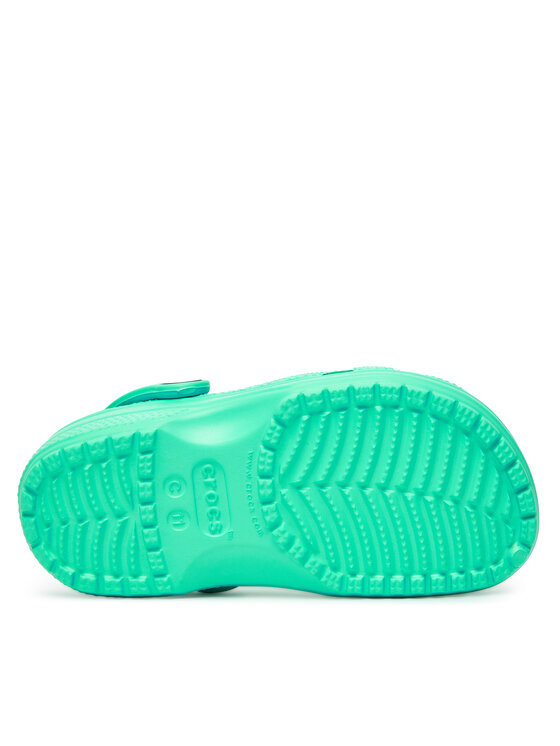 Crocs Crocs Pantoletten Classic Clog K 206991 Grün