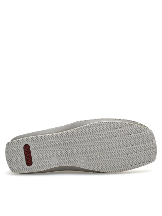 Rieker Rieker Mocasini L1765-80 Alb