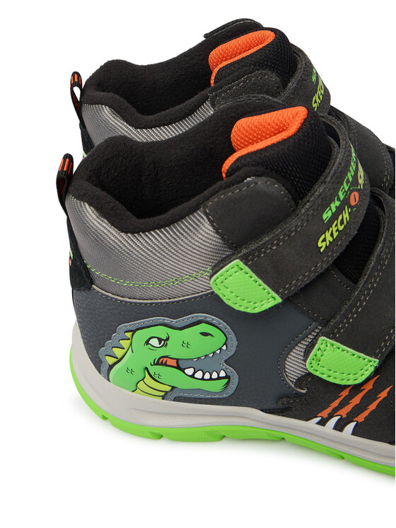 Skechers Skechers Schnürschuhe Dynamic Trail - Dino-Scouts 406373L/CCLM Grau