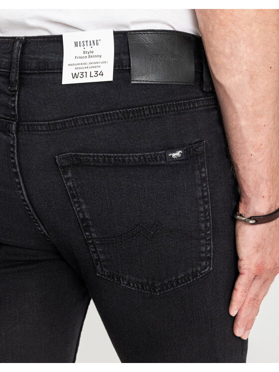Mustang Mustang Jeans Frisco skinny Nero Skinny Fit