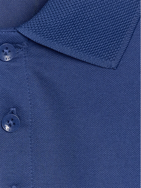 4F 4F Polo MIDSHOP TEXTILE Granatowy Regular Fit