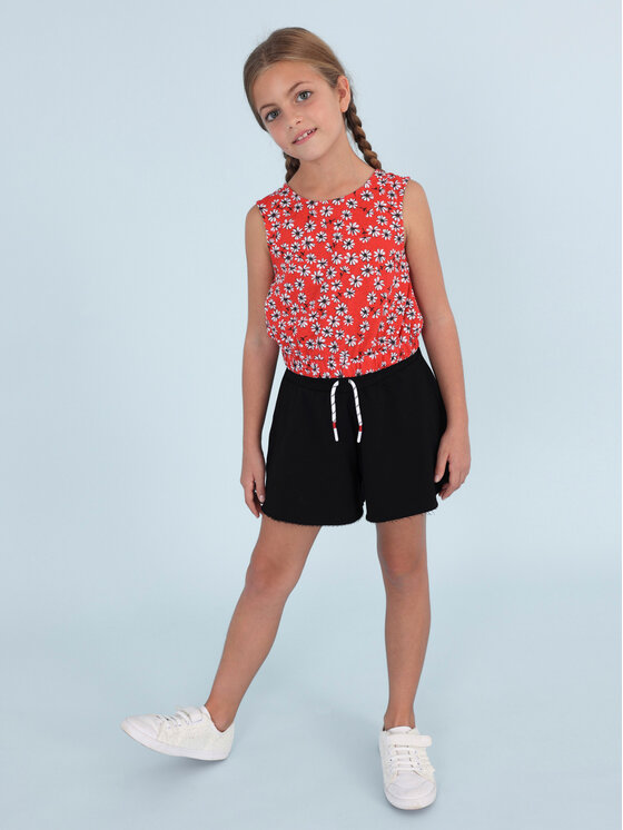 Mayoral Mayoral Pantalon scurți din material 6241 Negru