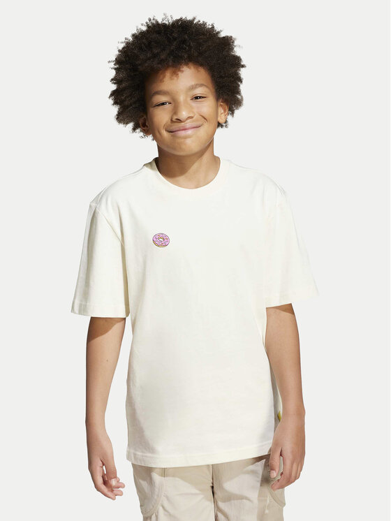 adidas adidas T-Shirt The Simpsons Graphics JL9180 Μπεζ Loose Fit