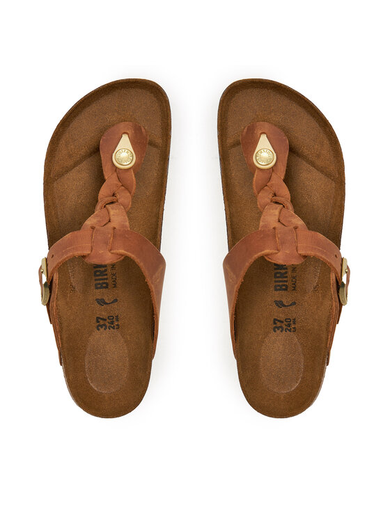 Birkenstock Birkenstock В'єтнамки Gizeh Braided 1021336 Коричневий