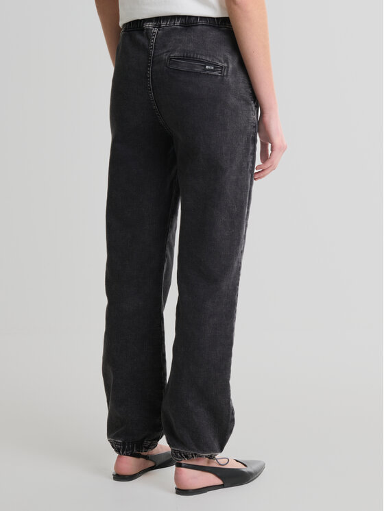 BIG STAR BIG STAR Jeansy ROBBIN Czarny Loose Fit